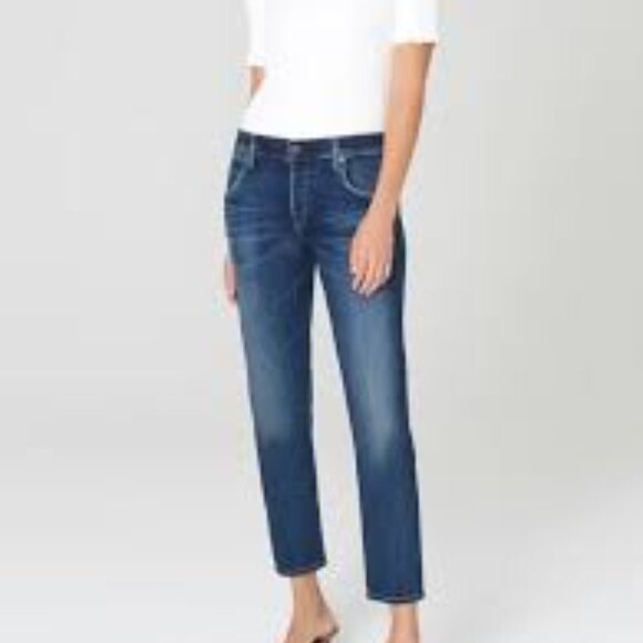 Citizens Of Humanity Denim - Citizens Of Humanity Emerson Slim Boyfriend Jeans in Blue Ridge, Sz 25